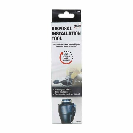 DANCO Garbage Disposal Installation Tool Stainless Steel Stainless Steel 9D00012076